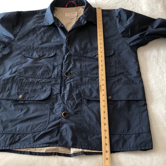 Filson Dark Blue Lightweight Shirt Jacket - Picture 9 of 13